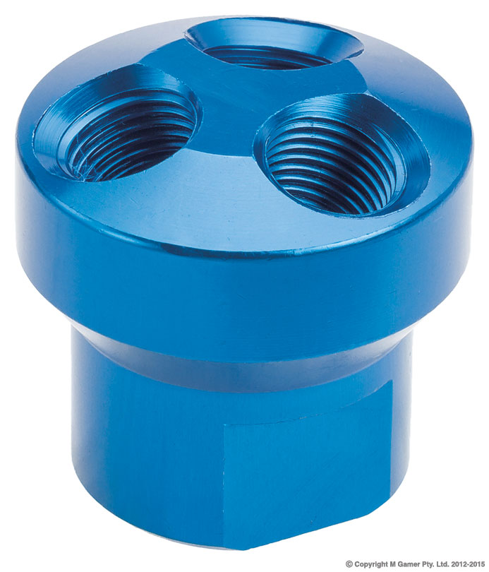 3 Way Cluster Manifold - Bare